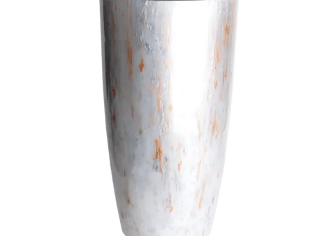 Вазон Альфа Stone серебряный опал 2 л. (d16*30)