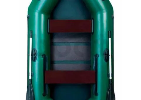 Ladya LT-250ES inflatable PVC rowboat with slatted floor (mat)