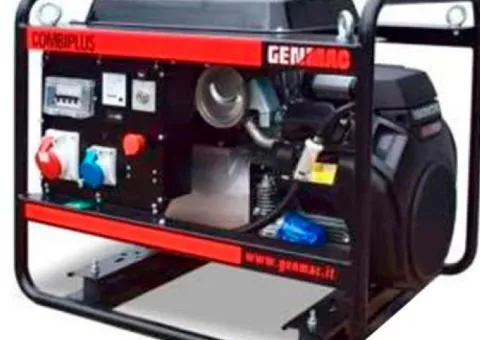 Бензиновий генератор GENMAC Combiplus RG10000HEO