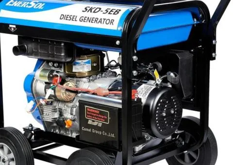 Diesel generator EnerSol SKD-5EB - 2/10