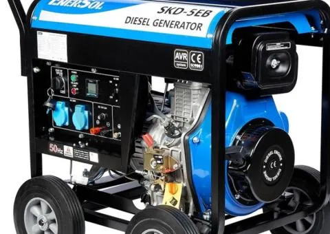 Diesel generator EnerSol SKD-5EB - 3/10