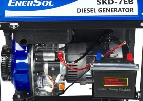 Diesel generator EnerSol SKD-7EB - 4/9