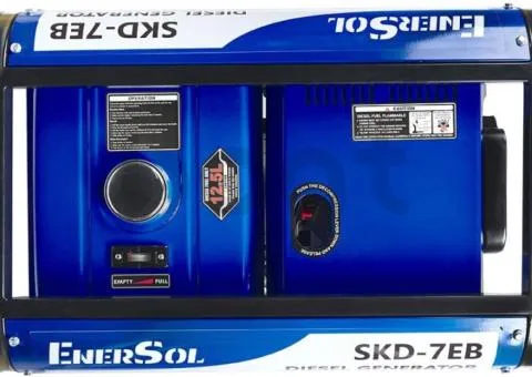 Diesel generator EnerSol SKD-7EB - 6/9