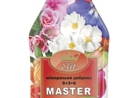 Минеральное удобрение Рост Мастер Rost® Master Elit для цветущих - 330 мл