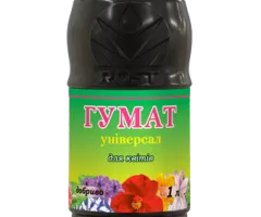 Органо-минеральное удобрение Рост Rost® Гумат универсал для цветов - 1 л