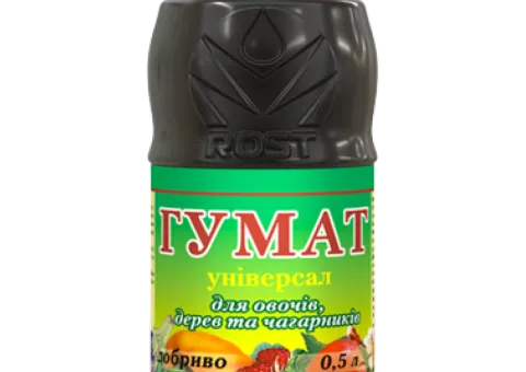 Organo-mineral fertilizer Rost Rost® Humate universal for vegetables, trees and shrubs - 0.5 L
