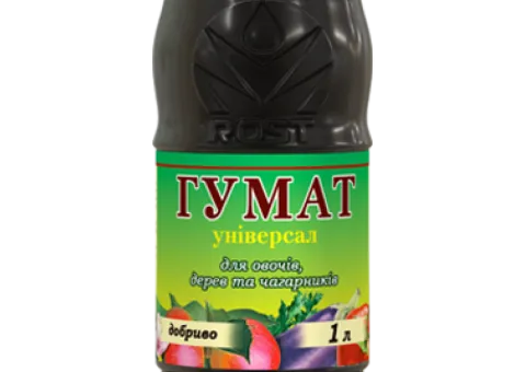 Organo-mineral fertilizer Rost Rost® Humate universal for vegetables, trees and shrubs - 1 l
