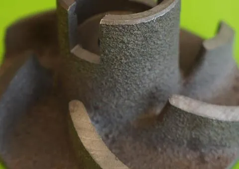 Крилятка водяного насоса ЮМЗ старого зразка, дв. Д-65 чавун