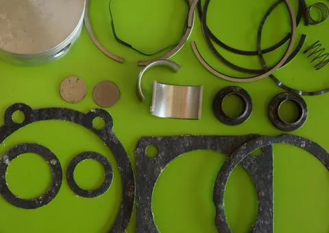 Repair kit for compressor MTZ, YUMZ, T-40 medium set + valve seat and spring (Nominal)