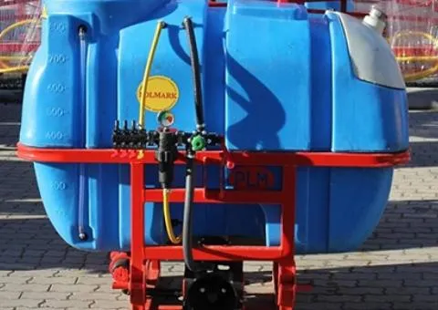 Польовий обприскувач 800 літрів (штанга 14 метрів, низька бочка) Polmark до трактора навісний - 4/10