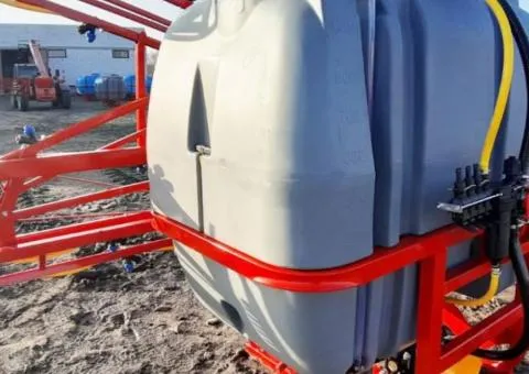 Польовий обприскувач (польська бочка Marseplast 1000 літрів, 16 метрів, стабілізатор, насос - 1/8