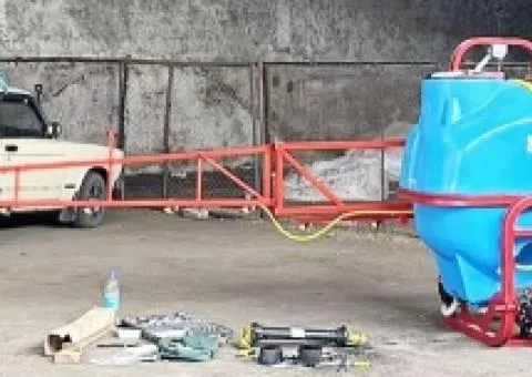 Обприскувач до трактора навісний Wirax 800 літрів (штанга 14 метрів, стабілізатор) - 6/8