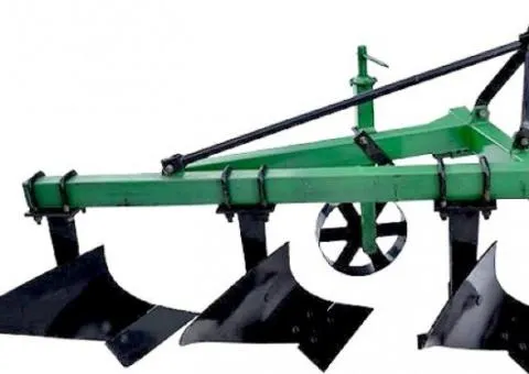 Three-share plow for mini tractor PLN-3-20