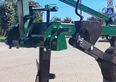 Two-body plow PN-225 VN (beam 60 cm, Polish share, maximum adjustments) for mini tractor - 2/10