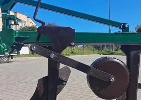 Two-body plow PN-225 VN (beam 60 cm, Polish share, maximum adjustments) for mini tractor - 5/10