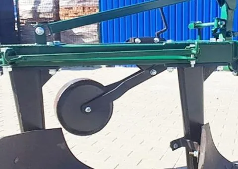 Two-body plow PN-225 VN (beam 60 cm, Polish share, maximum adjustments) for mini tractor - 8/10