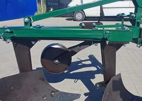 Two-body plow PN-225 VN (beam 60 cm, Polish share, maximum adjustments) for mini tractor - 10/10