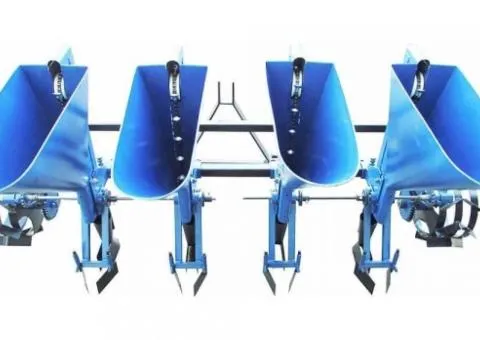Four-row planter CHS-8 for garlic and onion for mini-tractor garlic planter - 1/5
