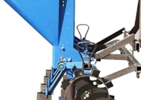 Four-row planter CHS-8 for garlic and onion for mini-tractor garlic planter - 4/5