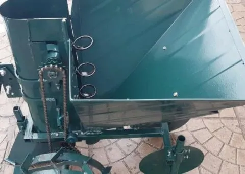Однорядна саджалка картопляна для мотоблока П-1ЦУ з ящиком міндобрив - 2/9