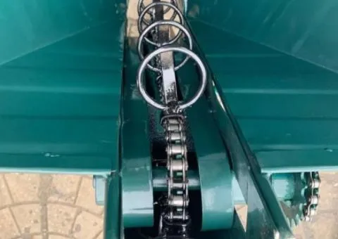Однорядна саджалка картопляна для мотоблока П-1ЦУ з ящиком міндобрив - 8/9