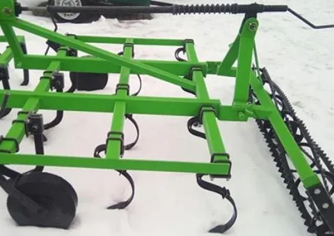 Cultivator with roller 1.5m combined three-row pre-sowing full-tillage - 2/4