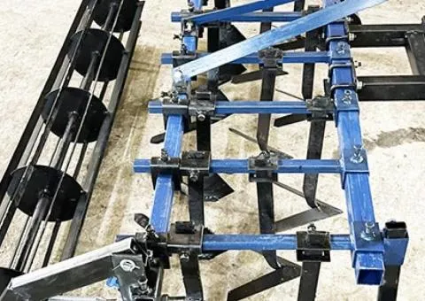 Cultivator with Roller 1.6 m, Arrow Two-Row, Demountable, Pre-Sowing and Inter-Row for Mini Tractor - 3/10
