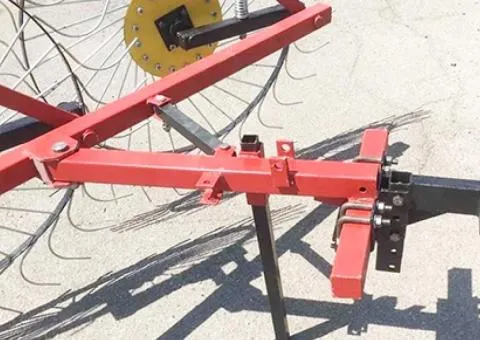 Rake-tedder Sonechko on 3 wheels 1-point hitch for motor-tractor spoke 6 mm (GSM6-3) - 2/8