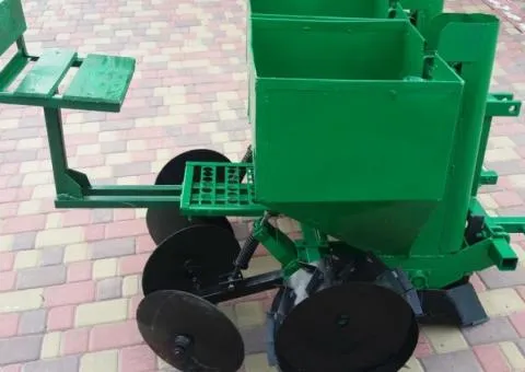Two-row potato planter for mini tractor KSNM2A (disk ridger) - 2/7