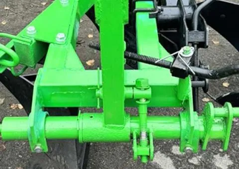 Двокорпусний плуг Бомет (Bomet) на мінітрактор 2-25 Ш (полегшений, висока стійка) - 7/8