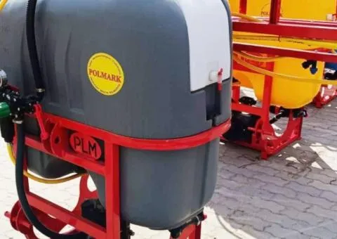Польський обприскувач до мінітрактора Polmark 400 літрів (штанга 10 метрів) з рукомийником - 1/7