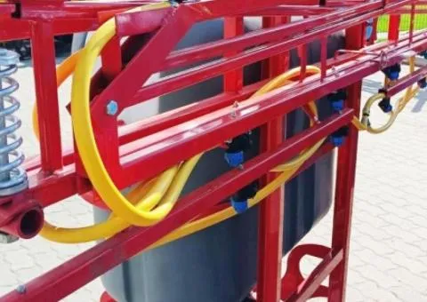 Польський обприскувач до мінітрактора Polmark 400 літрів (штанга 10 метрів) з рукомийником - 3/7