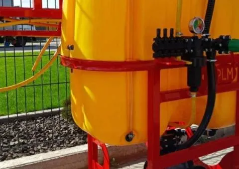 Польський обприскувач до мінітрактора Polmark 400 літрів (штанга 10 метрів) з рукомийником - 5/7