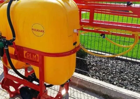Польський обприскувач до мінітрактора Polmark 400 літрів (штанга 10 метрів) з рукомийником - 7/7