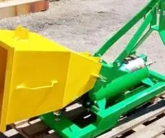 Шнековий подрібнювач гілок ПГ-60 задньонавісний від ВВП тракторний з форкопом (яблучком) під причіп