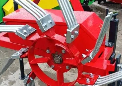 Ротаційна однорядна картоплекопалка швирялка до мінітрактора Агромех - 2/3