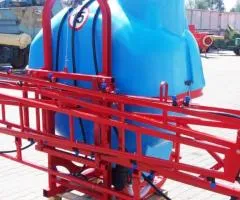 Оприскувач польовий штанговий до трактора 800 літрів Jar-Met (штанга 14 м, гнута рама, висока бочка)