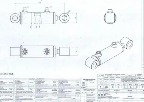 Гідроциліндр до Стабілізаційного механізму ОПШ (940.00.202.00)