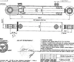 Гідроциліндр до УГП-6 (МС 80/40*630-4.11(930)(048))