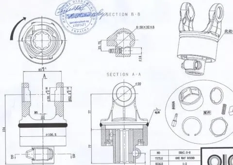 Муфта обгінна 5S.RA1 права (Z8×32×38×6)