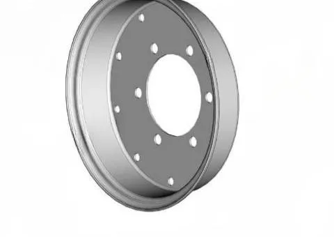 Inner wheel rim (support wheel) UDA-6,1-20 KRP 24.00.01-01