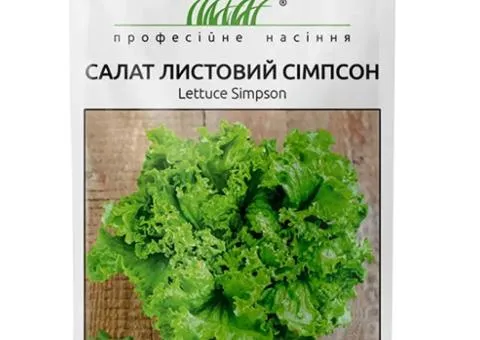 Lettuce Simpson 0.3 g, Seeds, 10 pcs.