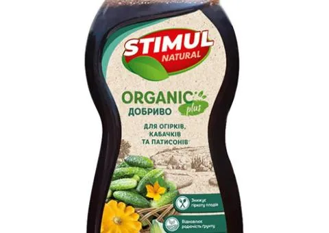 Organic fertilizer STIMUL NATURAL for cucumbers, zucchini, pattypan 550 ml, Related products, 9 pcs.
