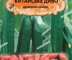 Огурец д/ж Китайське диво F1(БАНКА) 25-35нас, Насіння, 50 шт.