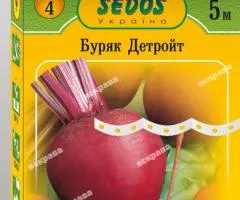 Буряк столовий на стрічці Детройт 5м, Насіння, 10 шт.