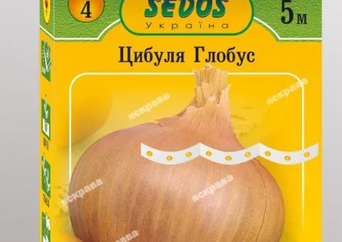 Цибуля на стрічці ріпчаста Глобус 5м, Насіння, 10 шт.