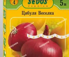 Цибуля на стрічці ріпчаста Веселка 5м, Насіння, 10 шт.