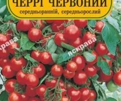 Томат Черрі червоний 60-90 нас, Насіння, 25 шт.