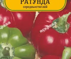 Перець Ратунда 60-90 нас, Насіння, 25 шт.