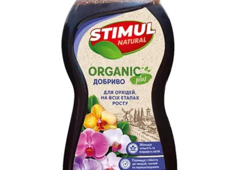 Organic fertilizer STIMUL NATURAL for orchids at all growth stages, 550 ml